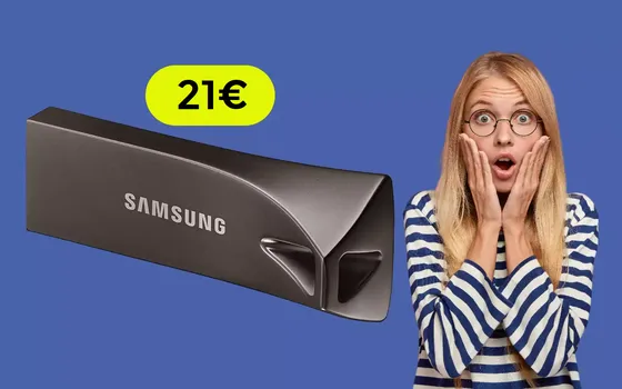 Chiavetta USB 128GB, oggi a prezzo IRRESISTIBILE su Amazon