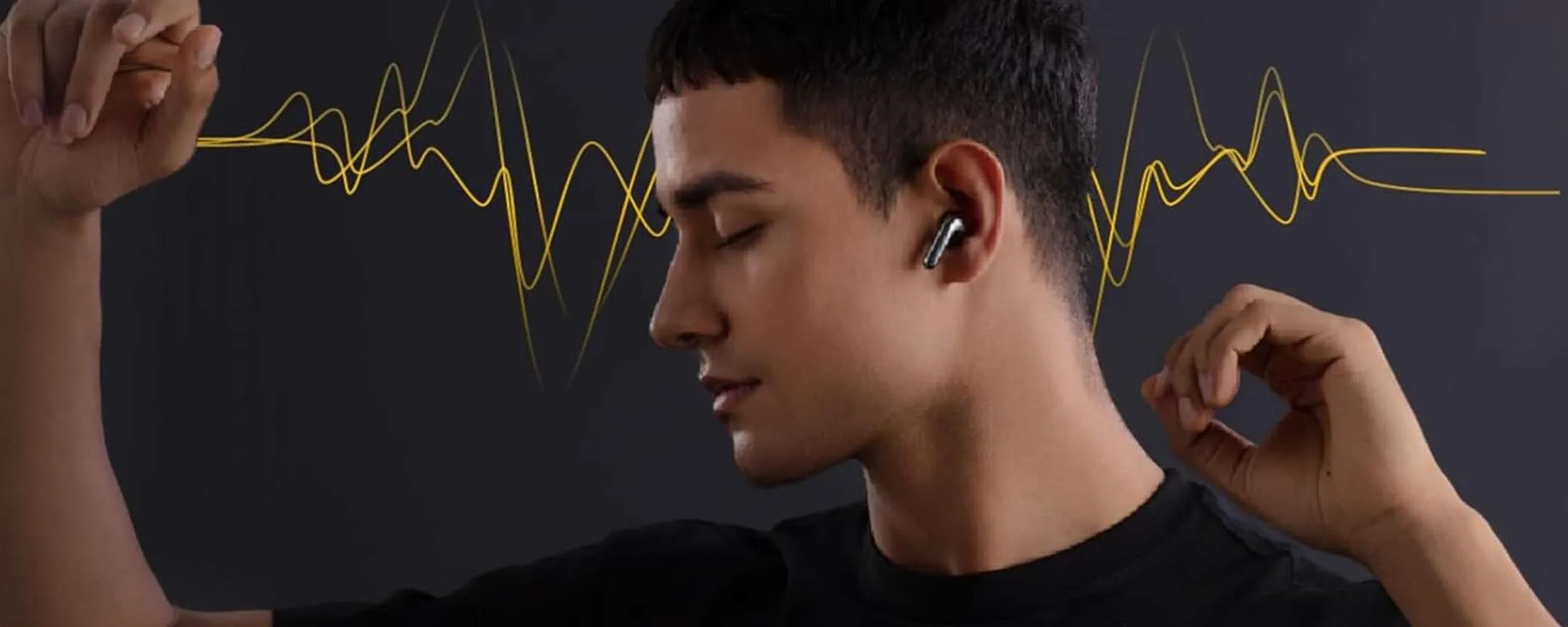 HONOR CHOICE Earbuds S7: 36 ore di audio, Bluetooth veloce e IP54 (-29%)