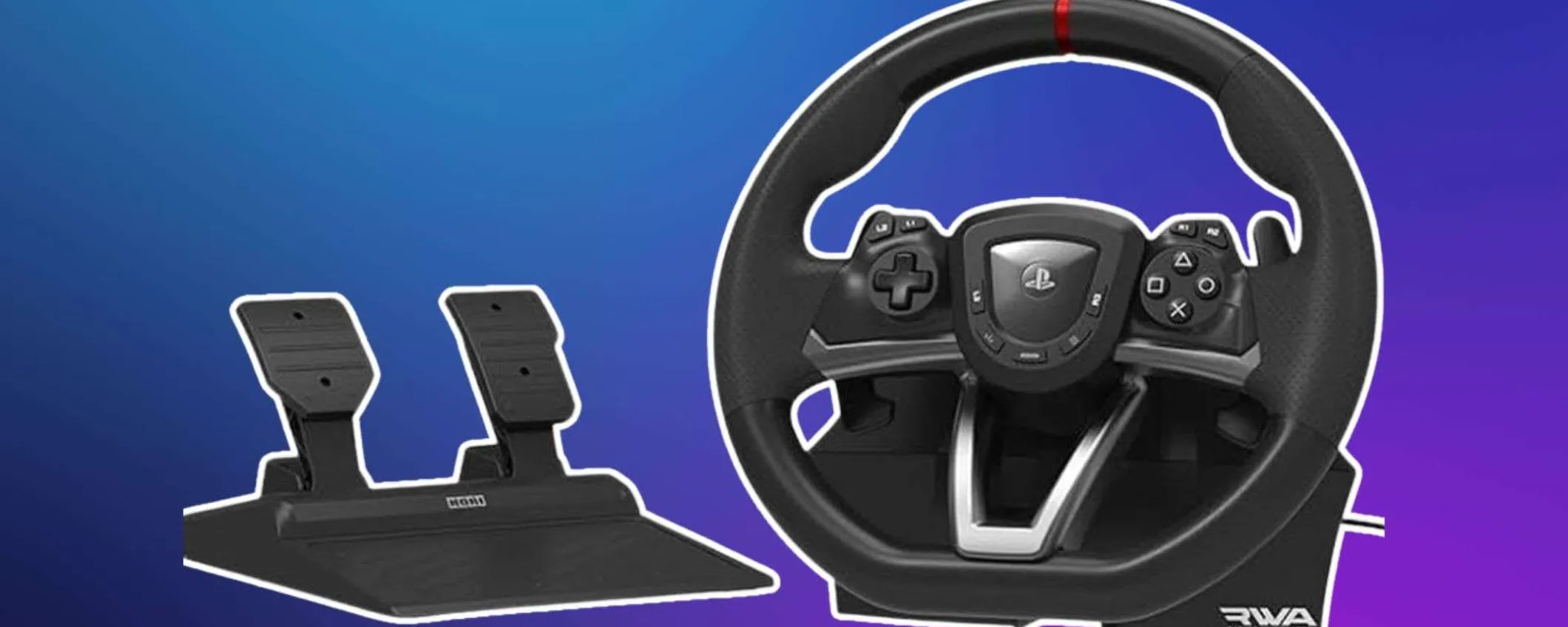 Volante gaming per PS5 e PC in offerta: l'Hori RWA a soli 90€