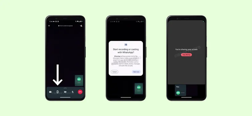 WhatsApp: potrete condividere lo schermo durante le videochiamate