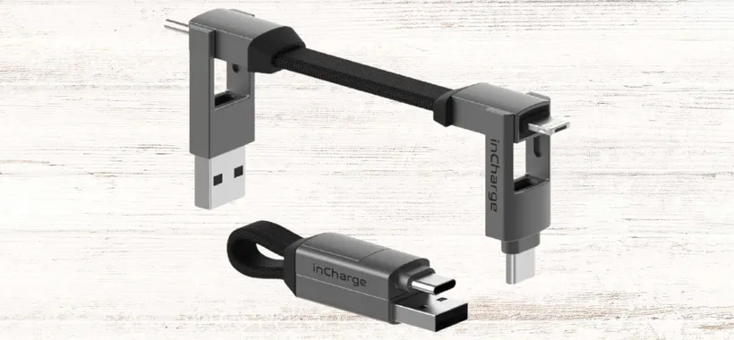 inCharge Rolling Square 6: il portachiavi smart 6 in 1 crolla su Amazon (13€)