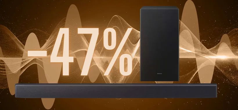 Audio da cinema senza spese folli con la Soundbar Samsung al 47% in meno