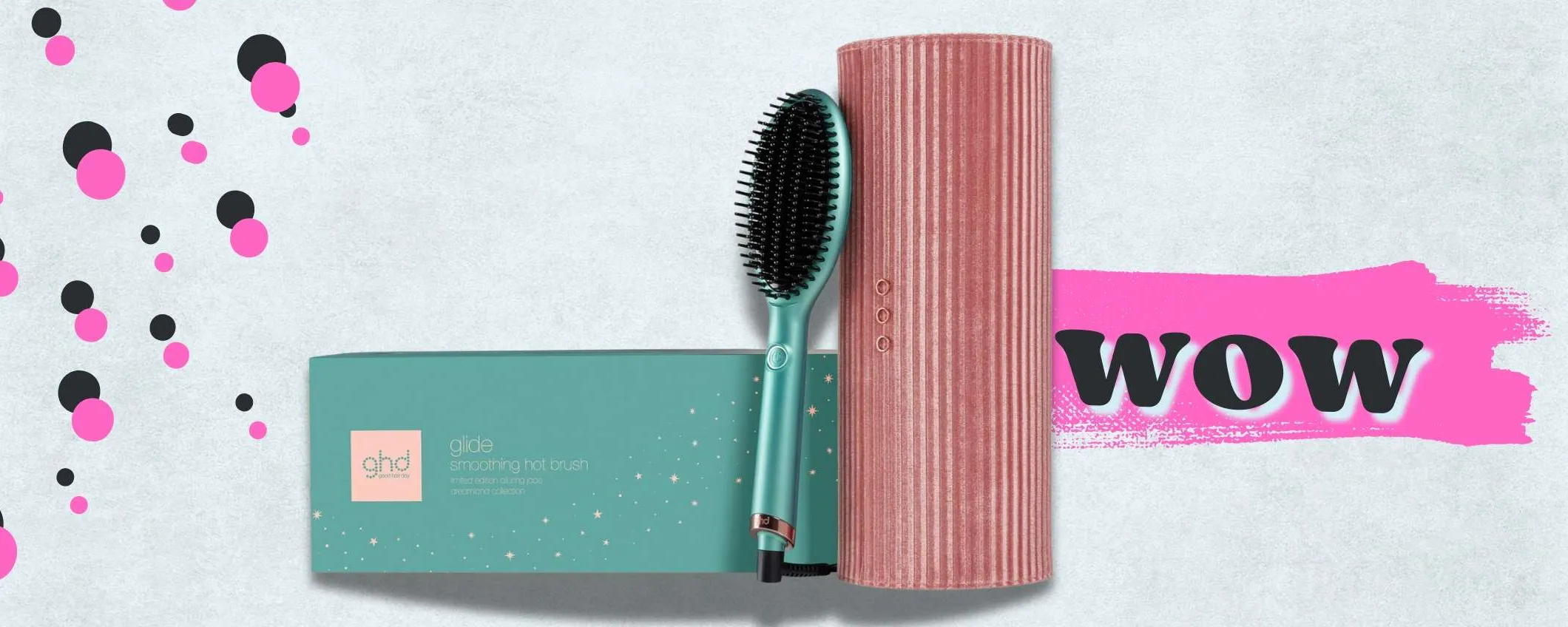 GHD Glide in edizione speciale con COFANETTO chic in promozione AMAZON