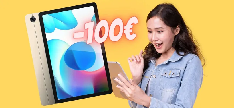 Realme Pad da 128GB in PROMOZIONE su eBay a 100€ in MENO