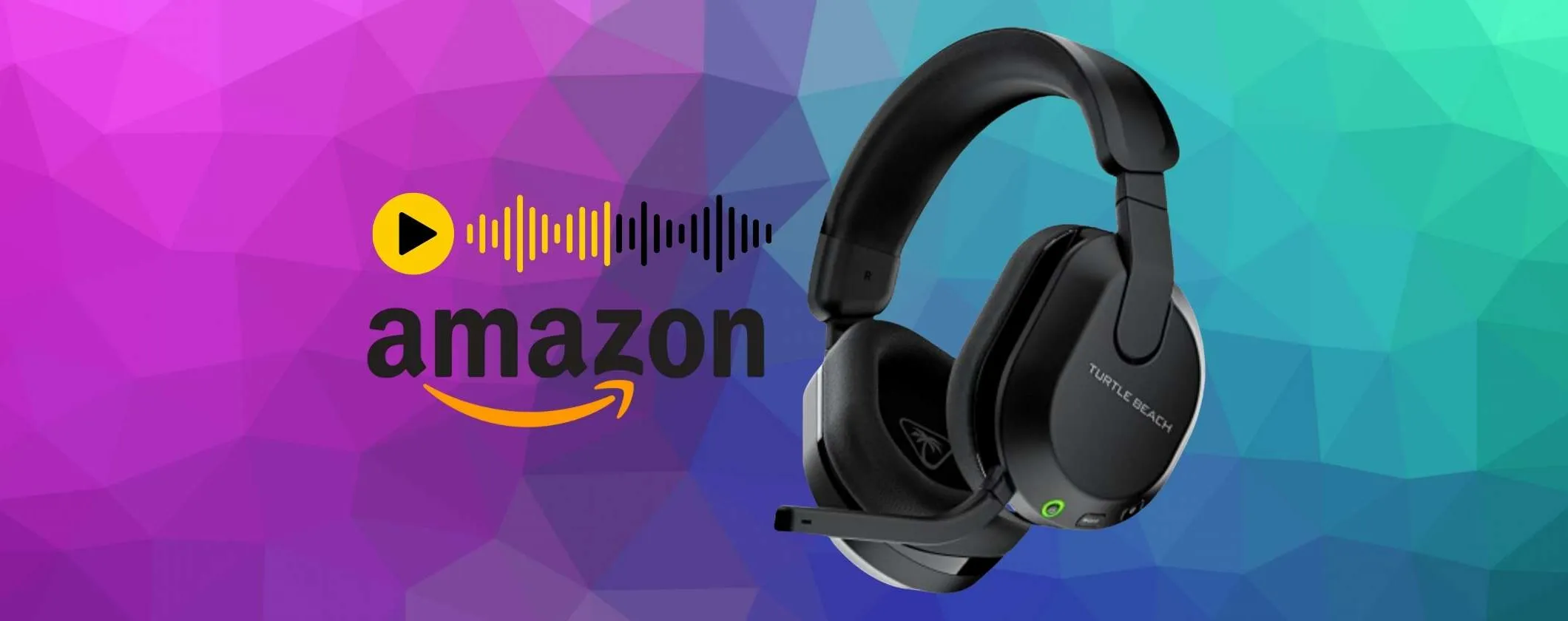 Non rinunciare all'audio, acquista le Turtle Beach Stealth 600 in offerta su Amazon
