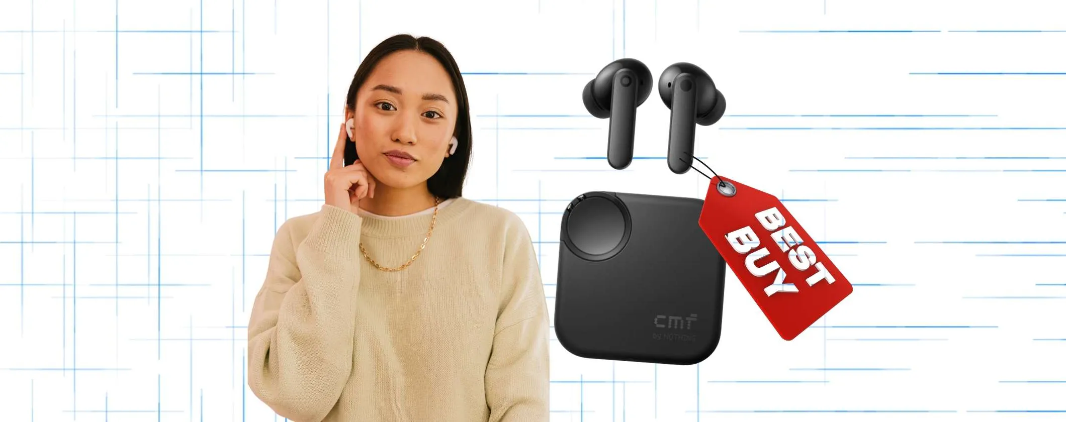 MIGLIR PREZZO Amazon sugli auricolari wireless CMF Buds 2 (37€)