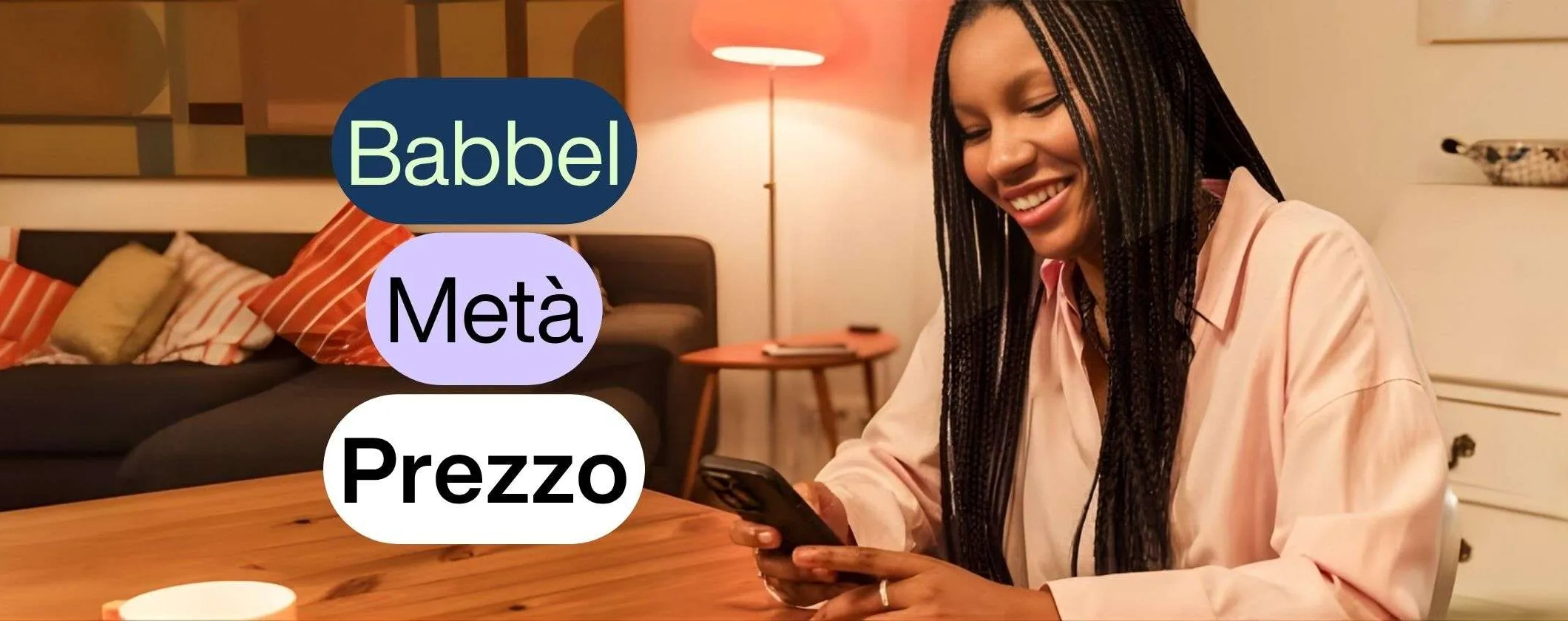 Parlare una nuova lingua è facile, veloce, divertente con Babbel e costa la metà