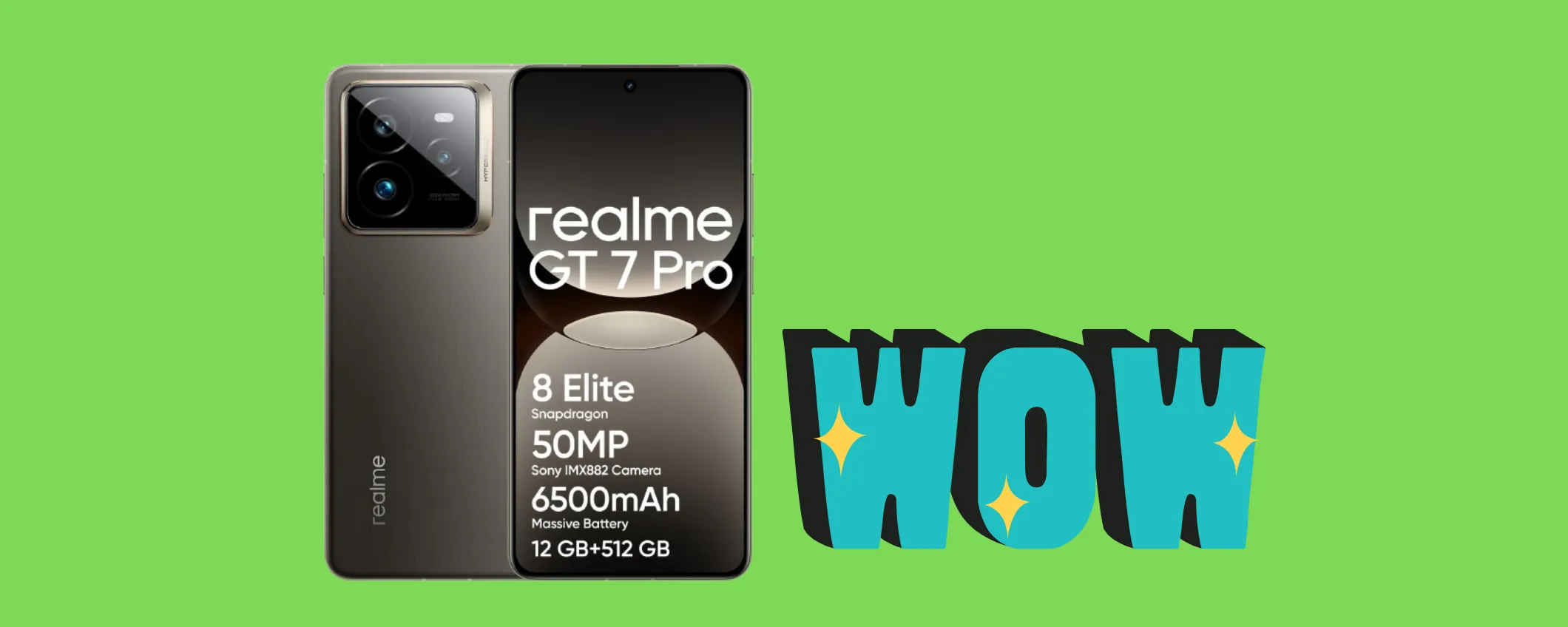 Ecco come avere 60 euro di sconto su Realme GT 7 Pro 5G