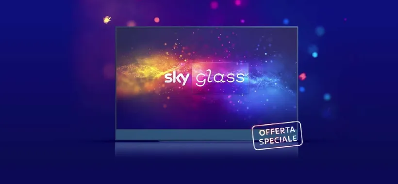 Sky Glass: la TV di Sky in super offerta a 11,90 euro al mese