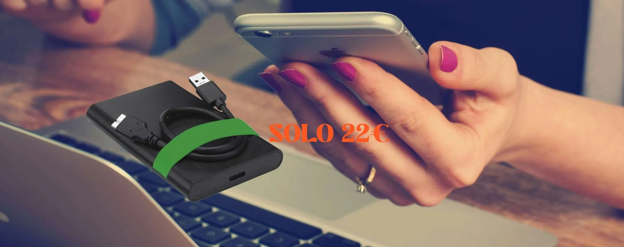 Hard Disk Esterno 500GB a soli 22€ su eBay è da prendere subito