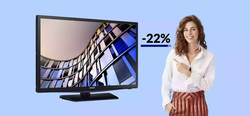 Smart TV Samsung 24'' con Alexa: un AFFARE assoluto a 186€