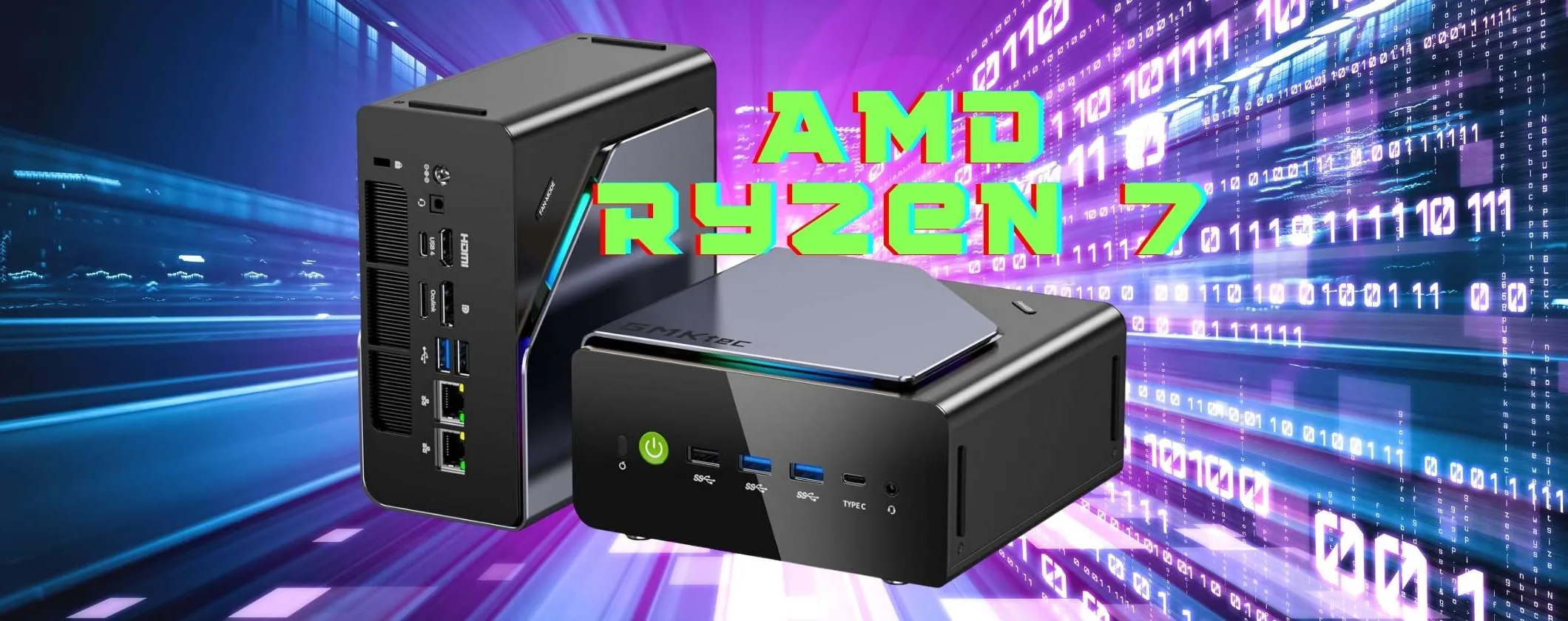 Tutta la potenza nel palmo della mano: Mini PC con Ryzen 7 a prezzo shock