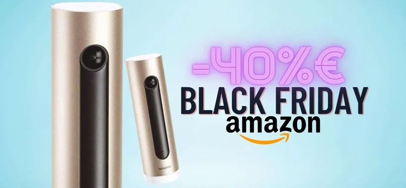 Black Friday e il prezzo CROLLA: telecamera Netatmo invisibile