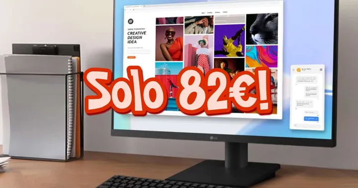 Ci vogliono solo 82€ per un Monitor premium LG su Amazon!