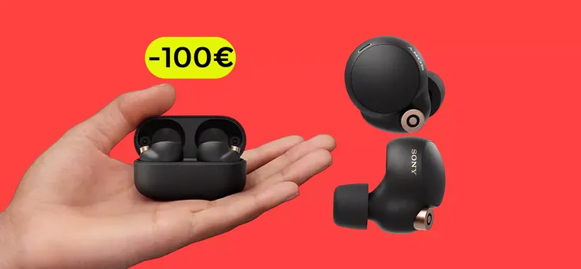 Auricolari Sony da acquistare ADESSO: con lo SCONTO risparmi 100€