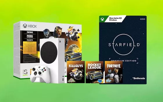Preparati a Starfield: il bundle con Xbox Series S è in offerta su Amazon