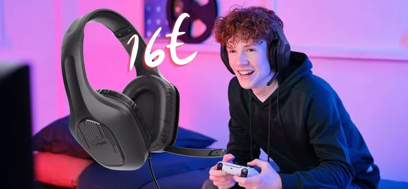 Trust Gaming GXT 415 Zirox: cuffie da gaming con microfono a soli 16€