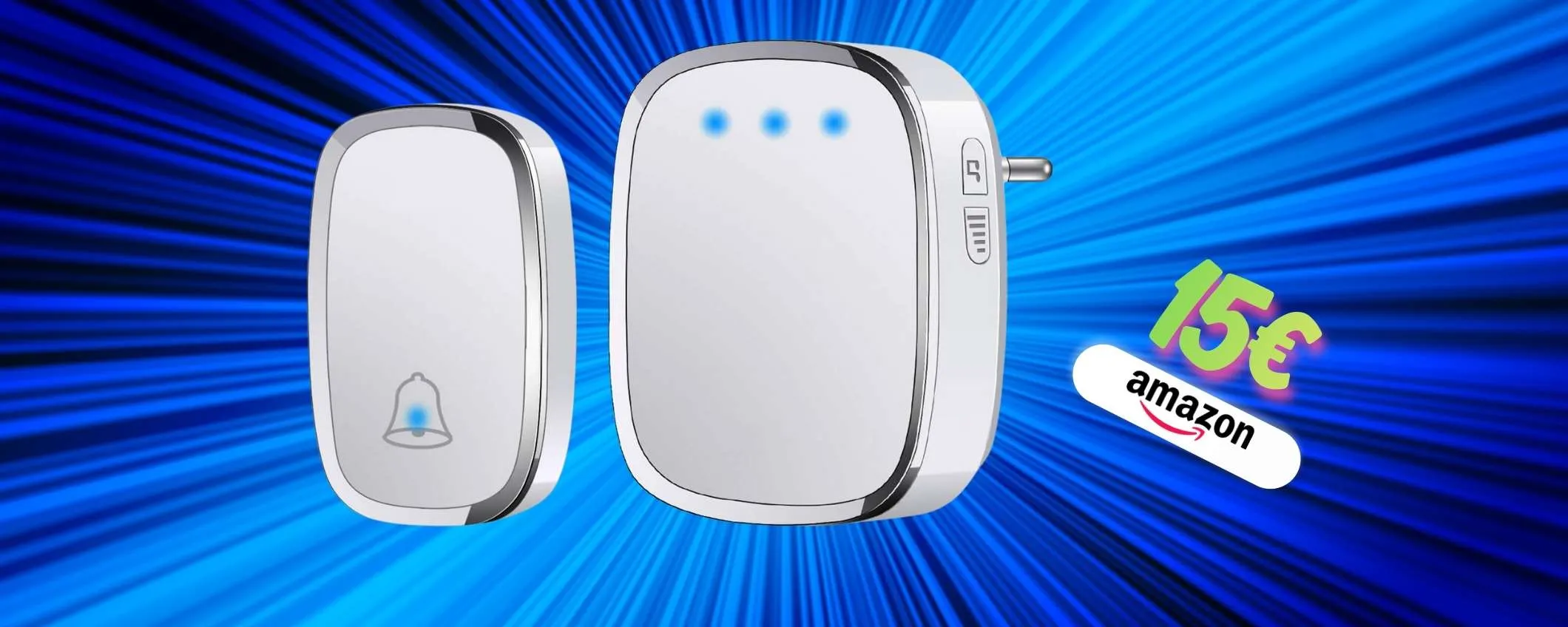 Campanello senza fili installazione facile, solo 15€ per risolvere dramma