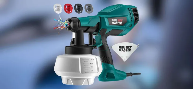 Verniciature PERFETTE con questa pistola a spruzzo in DOPPIO SCONTO