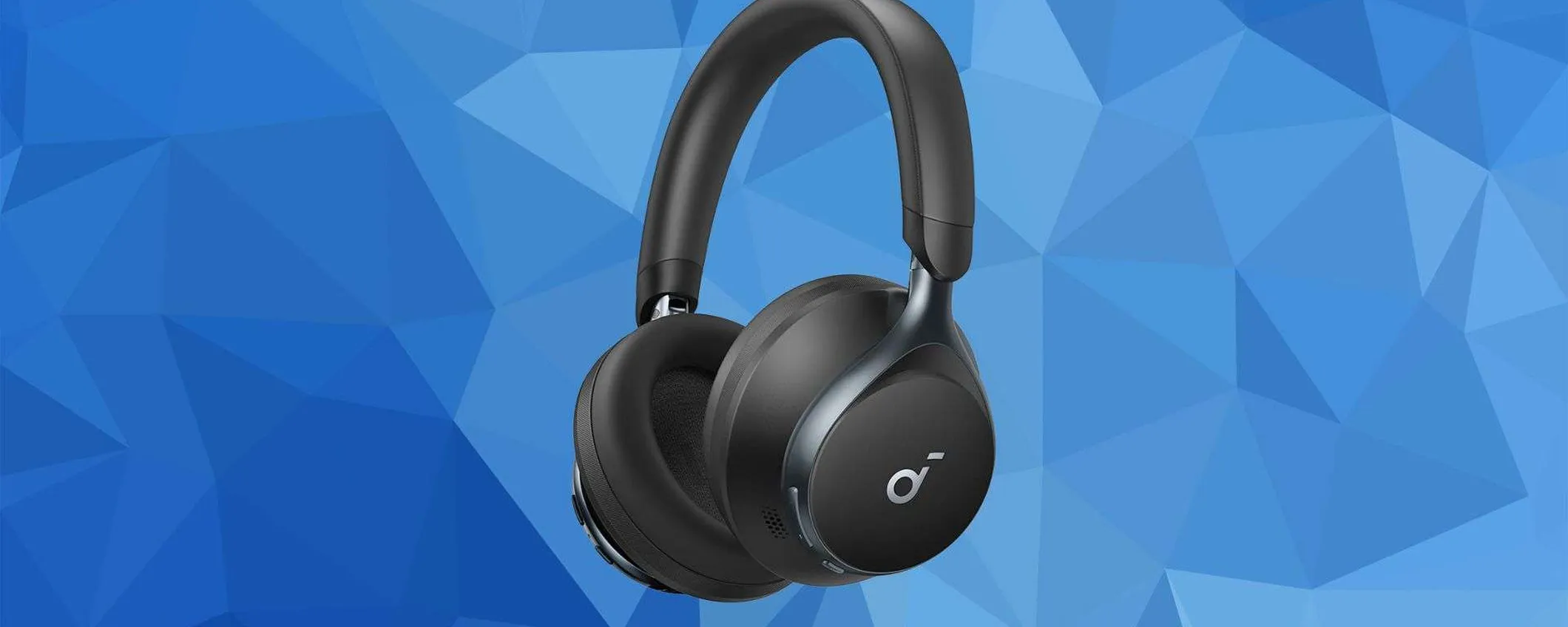 Cuffie Anker Space One, doppia offerta: solo 70,99€ per ANC e 40 ore di autonomia