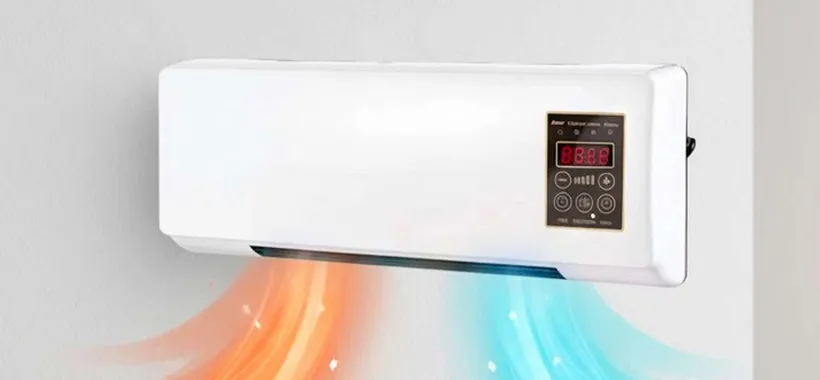 Termoventilatore da parete, con questa offerta eBay porti calore e risparmio in casa