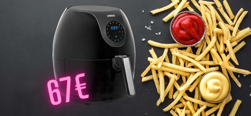 Princess: la friggitrice ad aria da 5,2 litri e con 7 programmi a soli 67€