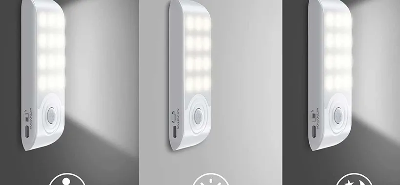 Luminosissima luce automatica ricaricabile a prezzo ASSURDO: 7€ su Amazon