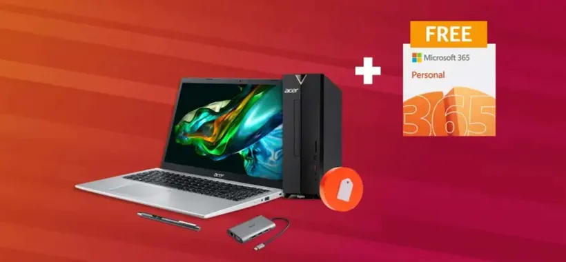 Ottieni Office in omaggio con una spesa minima di 400 euro su Acer Store
