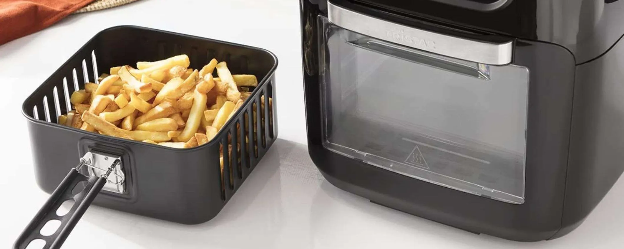 Friggitrice ad aria 10 litri, promo WOW: scopri la cottura a 360 gradi (79€)