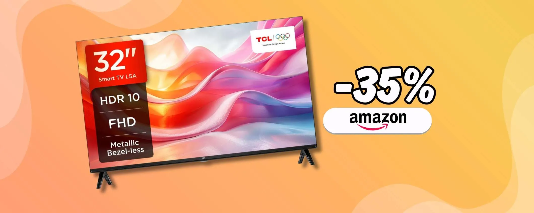 Smart TV TCL da 32