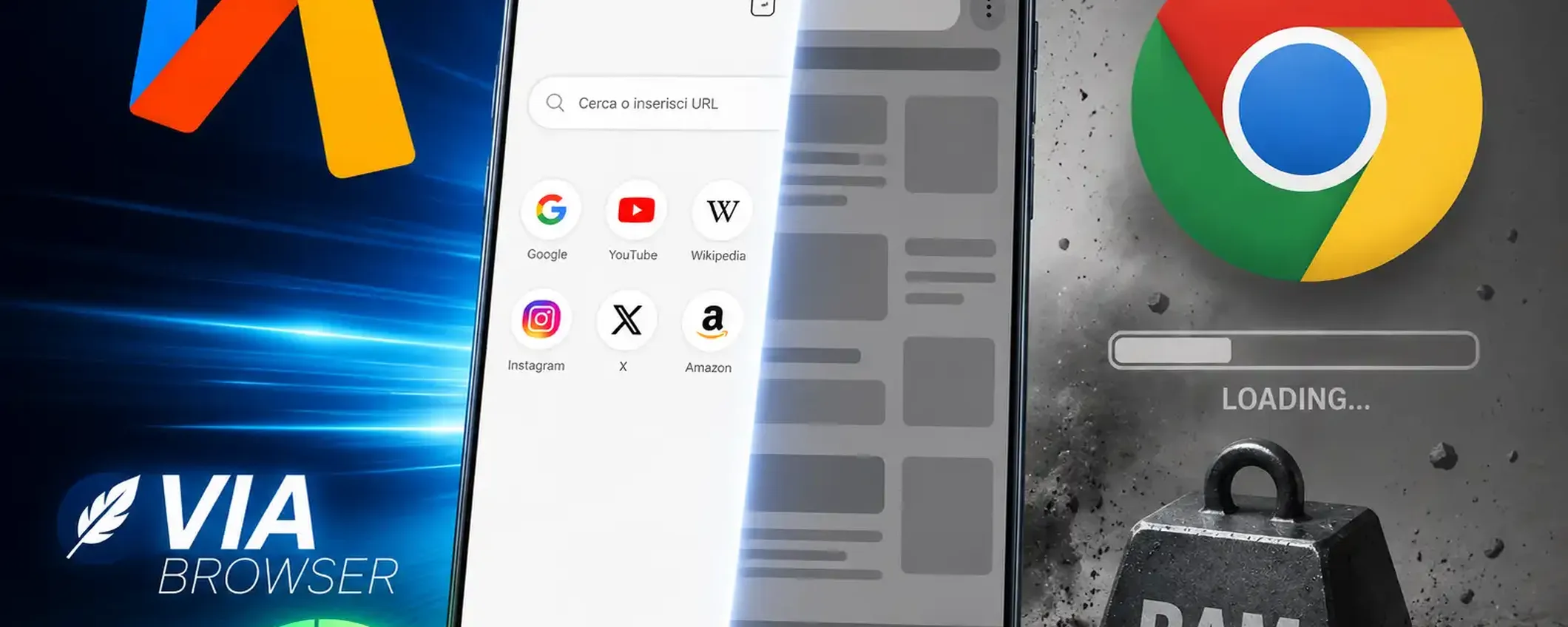 Questo browser Android pesa meno di 20 MB ma offre funzioni che Chrome non ha