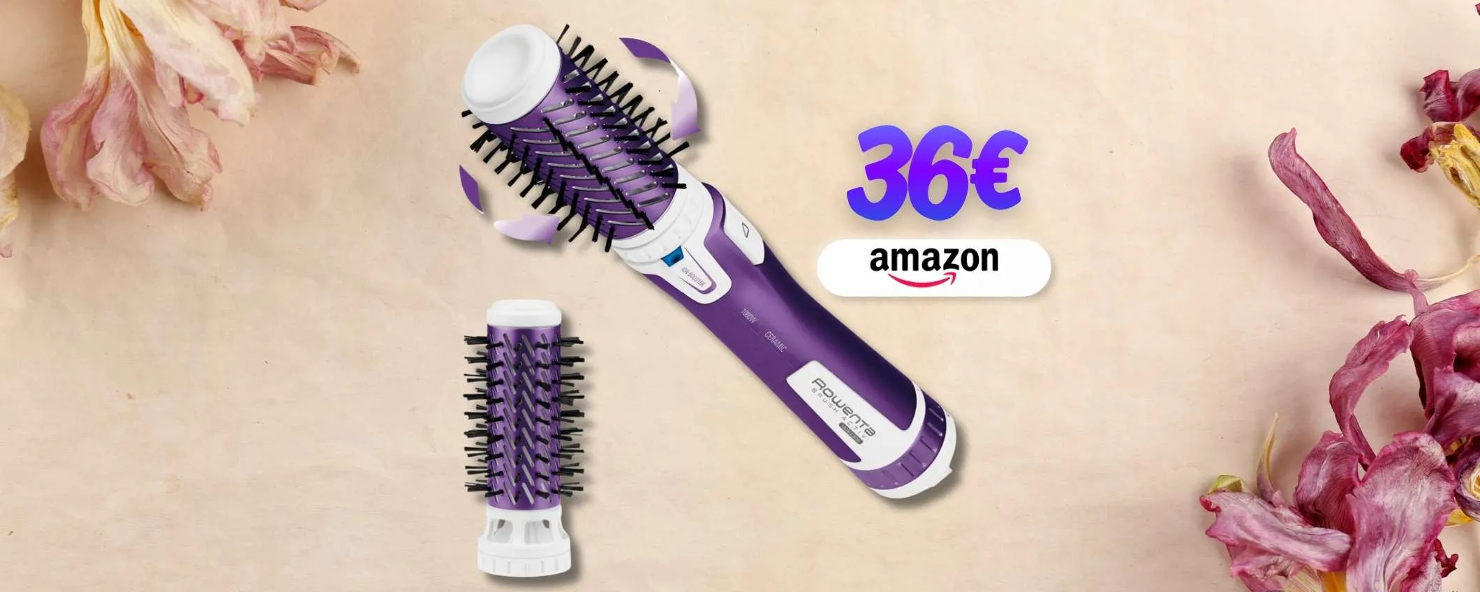Rowenta Brush Activ per capelli belli come dal parrucchiere ma a casa