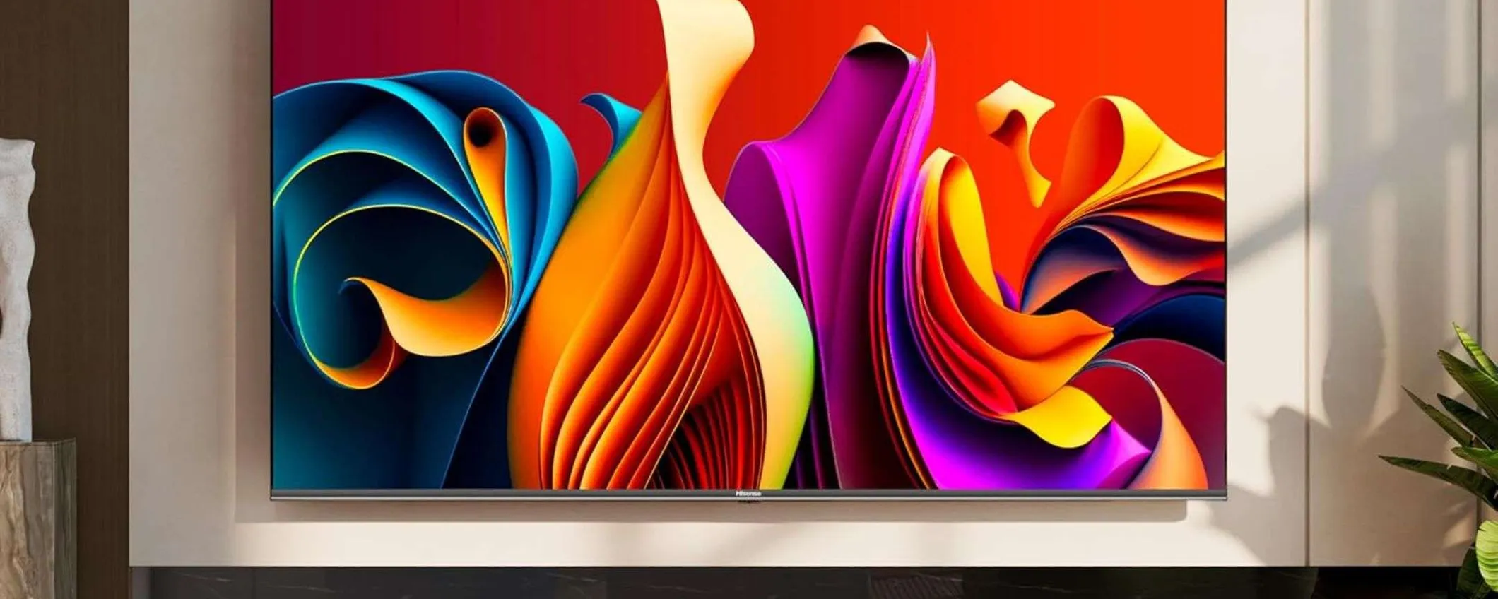 La SPETTACOLARE smart TV Hisense 65