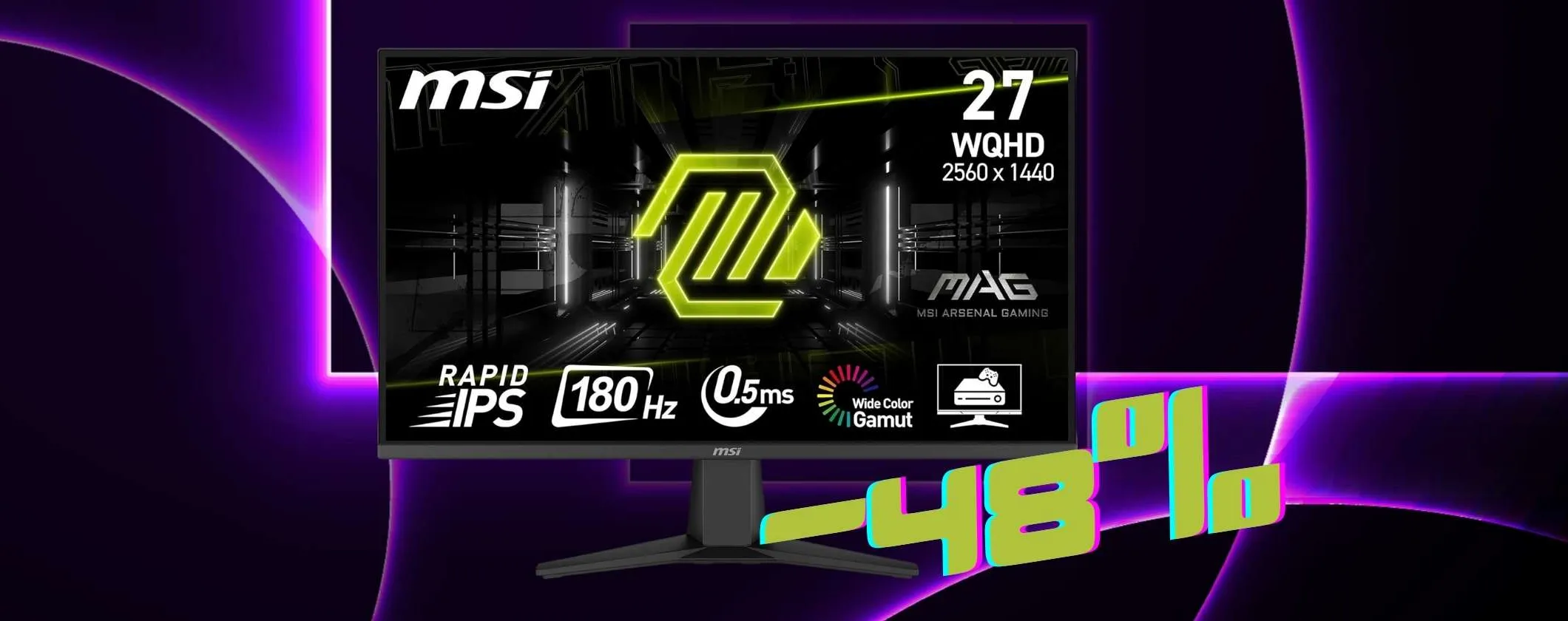 Monitor Gaming MSI da 27