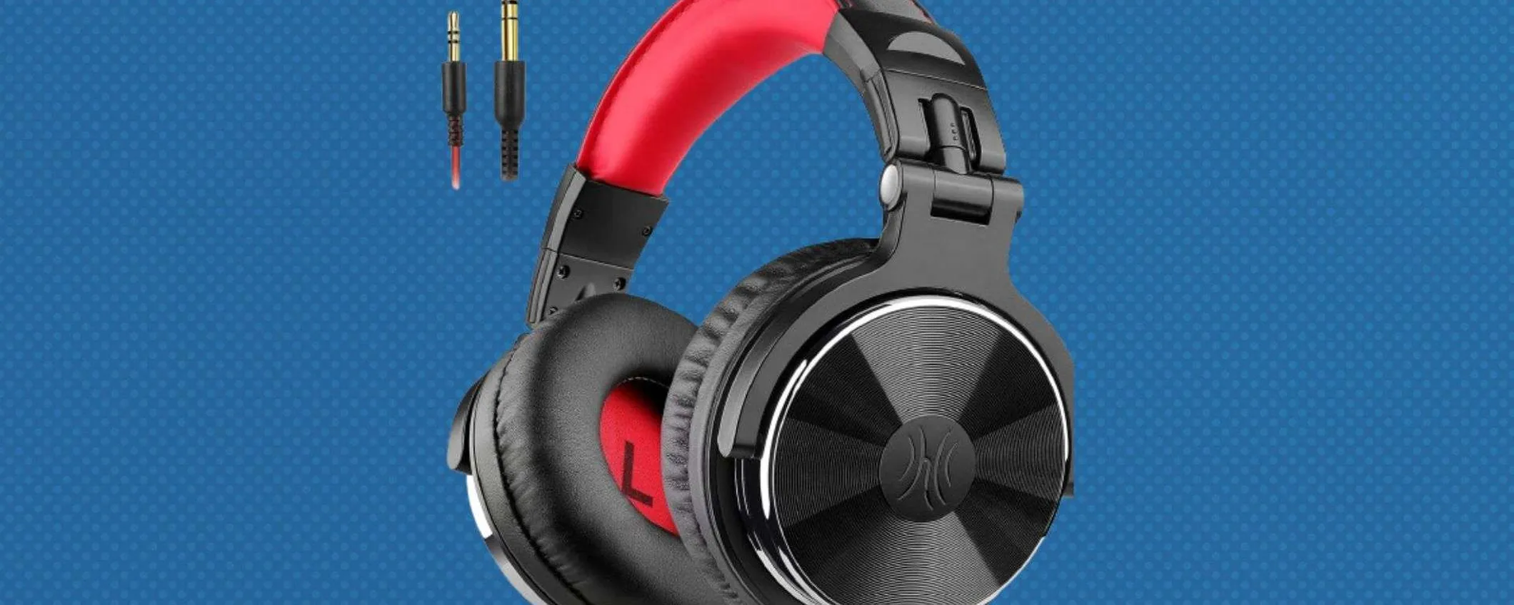 Cuffie OneOdio Pro 10 in offerta: bassi potenti ad un prezzo ridicolo
