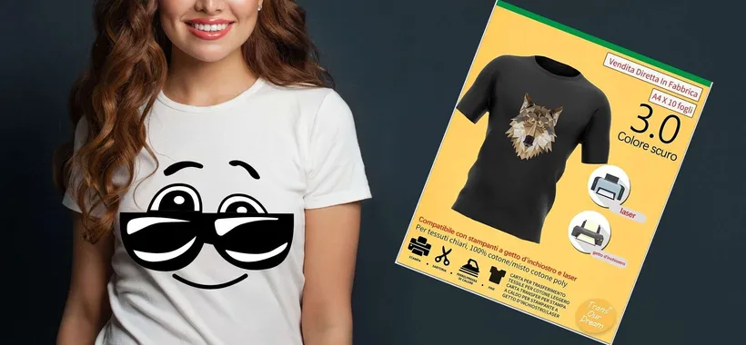 T Shirt UNICHE? Creale tu stesso: con 9€ personalizzi 10 maglie