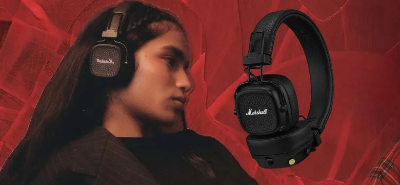 Cuffie wireless Marshall Major V: design inimitabile e 100 ore di autonomia