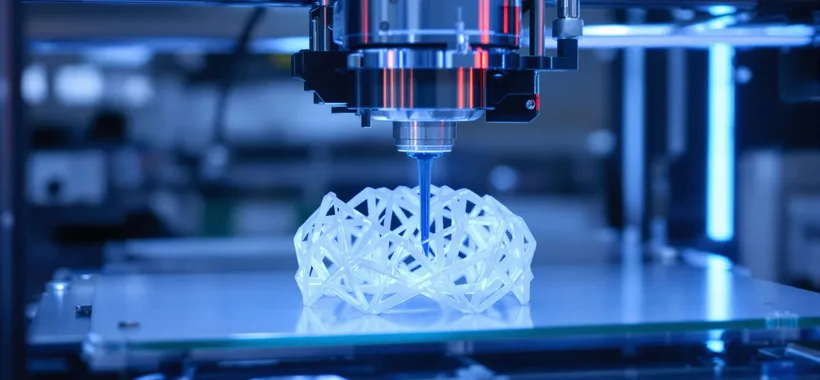 Stampante 3D ultraveloce Dish: oggetti complessi in meno di un secondo