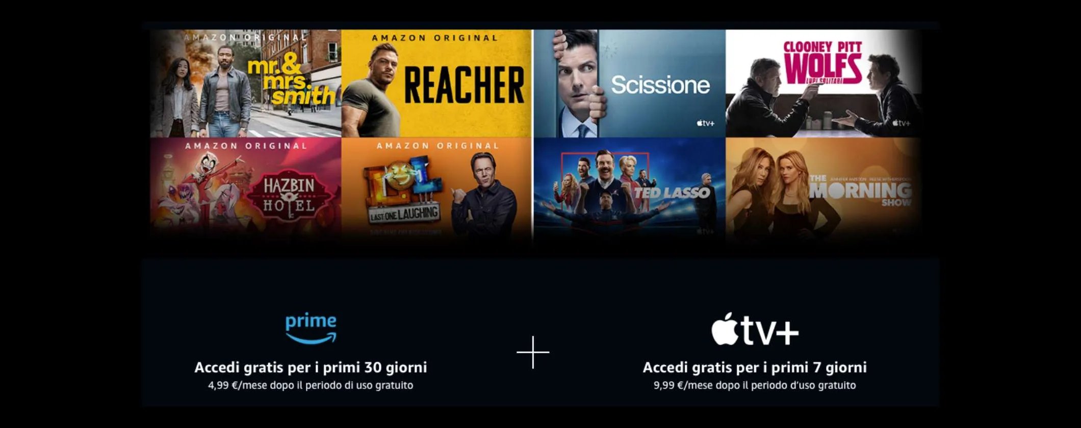 Apple TV+ arriva su Prime Video in Italia