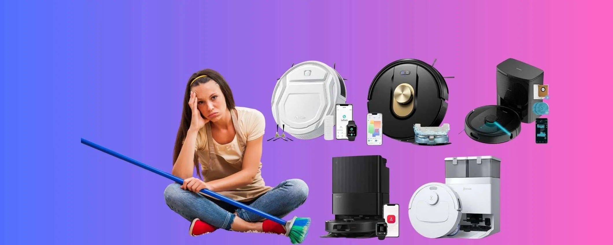 Robot aspirapolvere: 5 modelli da 79€, super sconti oggi su Amazon