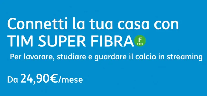 TIM Super Offerta Base: PROMO senza Modem a 24,90€