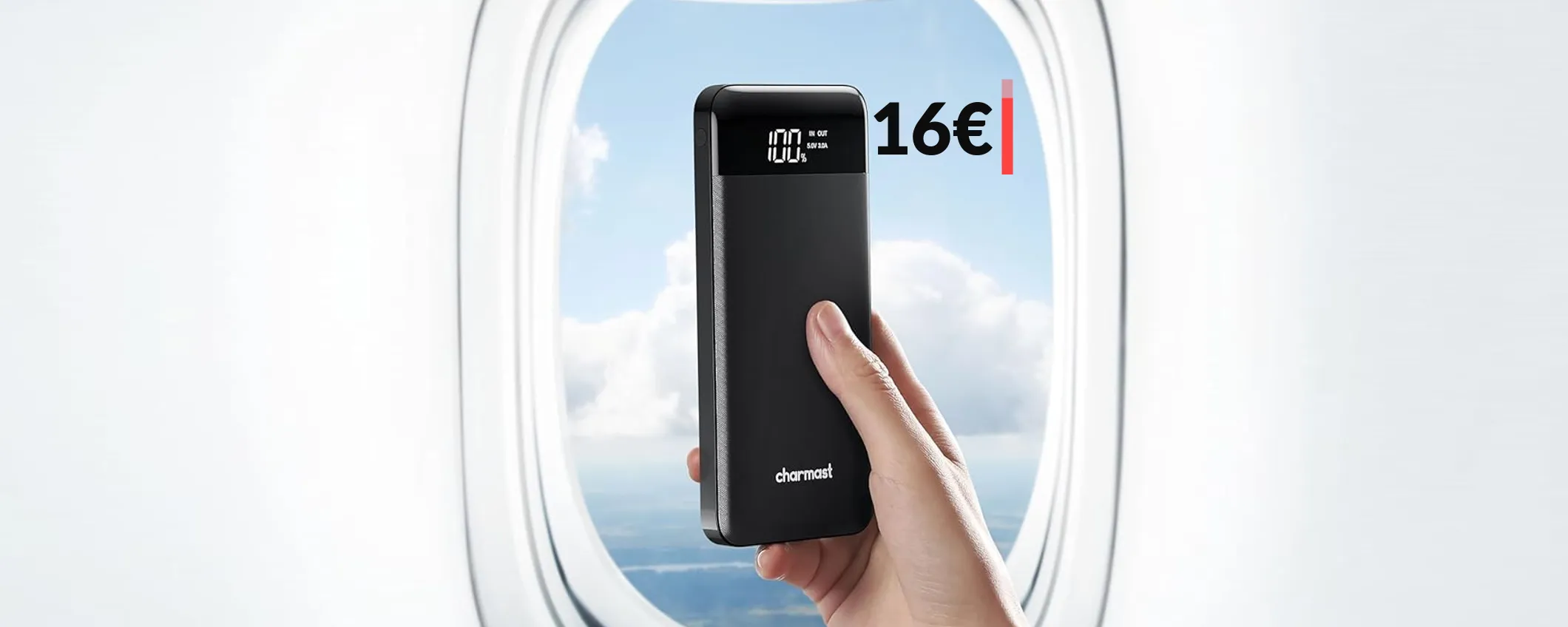 Powerbank MULTIPORTA 10400 mAh: la migliore ad appena 16€