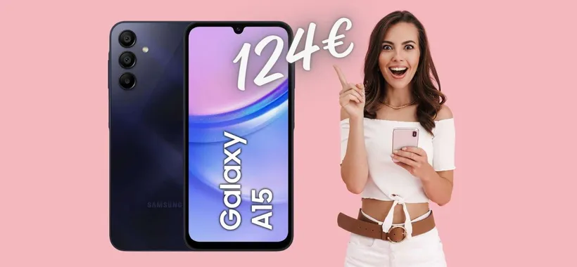 SCONTO SPAVENTOSO su Samsung Galaxy A15 da 128GB, ora solo 124€