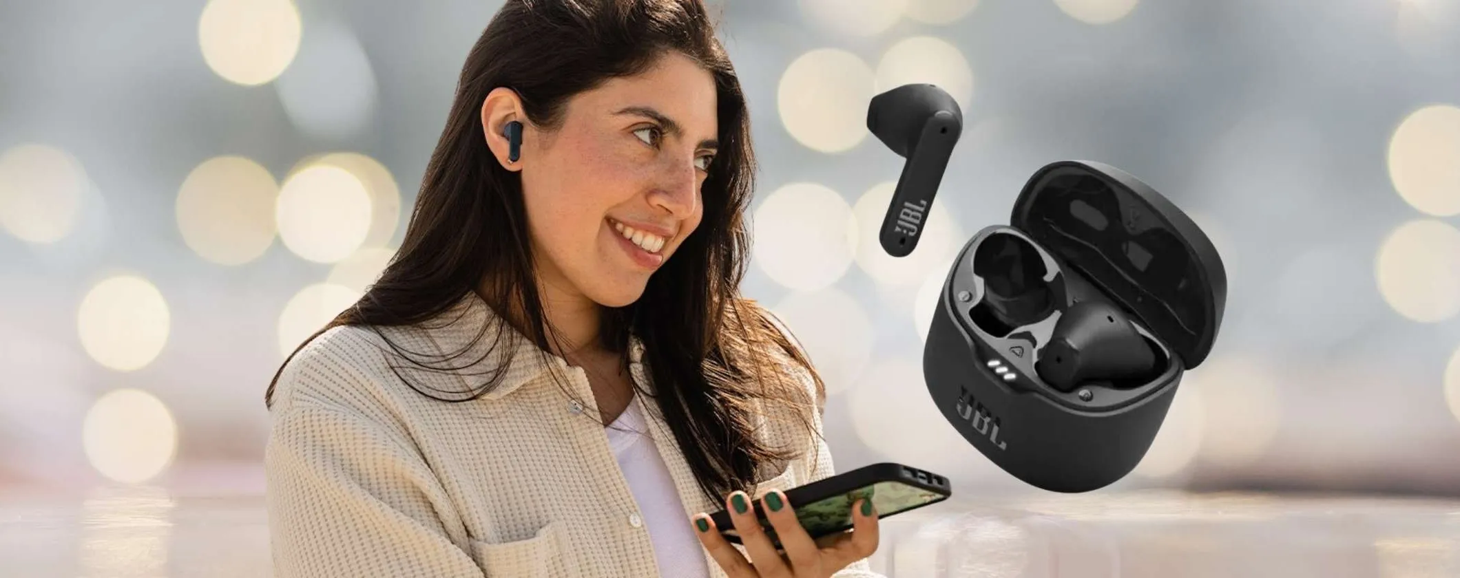 JBL Tune Flex TWS: gli auricolari true wireless per chi non vuole fare rinunce