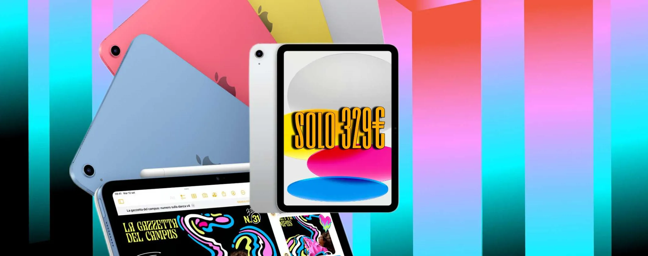 Apple iPad 10 a soli 329€: Black Friday folle su Amazon