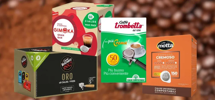 Caffè in cialde: FESTIVAL degli sconti su Amazon (da 0,12€ al pezzo)