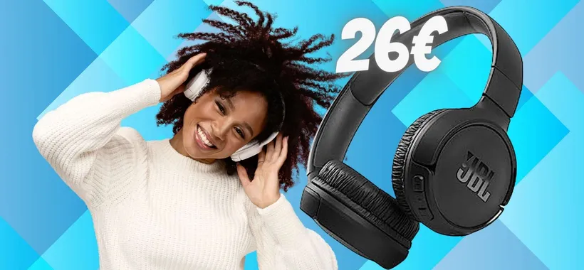 JBL Tune 510BT: le cuffie con il MIGLIOR rapporto QUALITÀ PREZZO (26€)