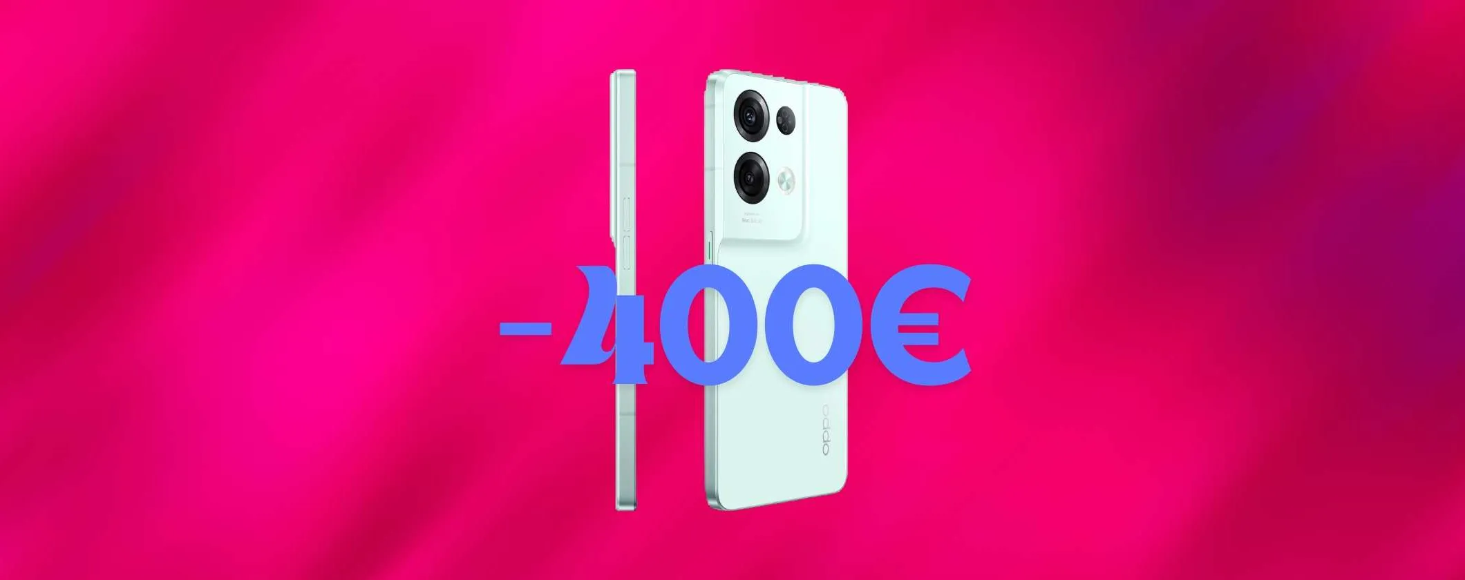 Risparmia 400€ acquistando OPPO Reno8 Pro