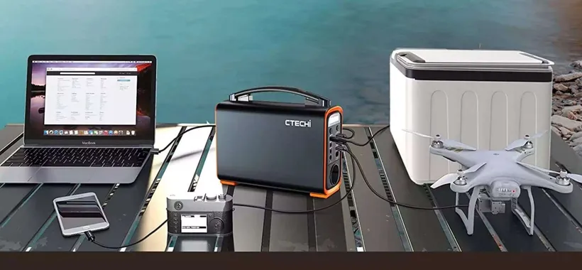 Generatore solare portatile 8 porte a 203€: elettricità GRATIS