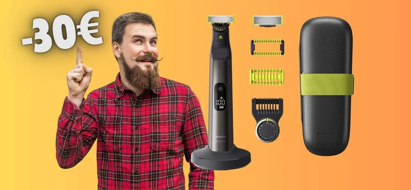 Philips OneBlade Pro 360 per viso e corpo in SUPER SCONTO